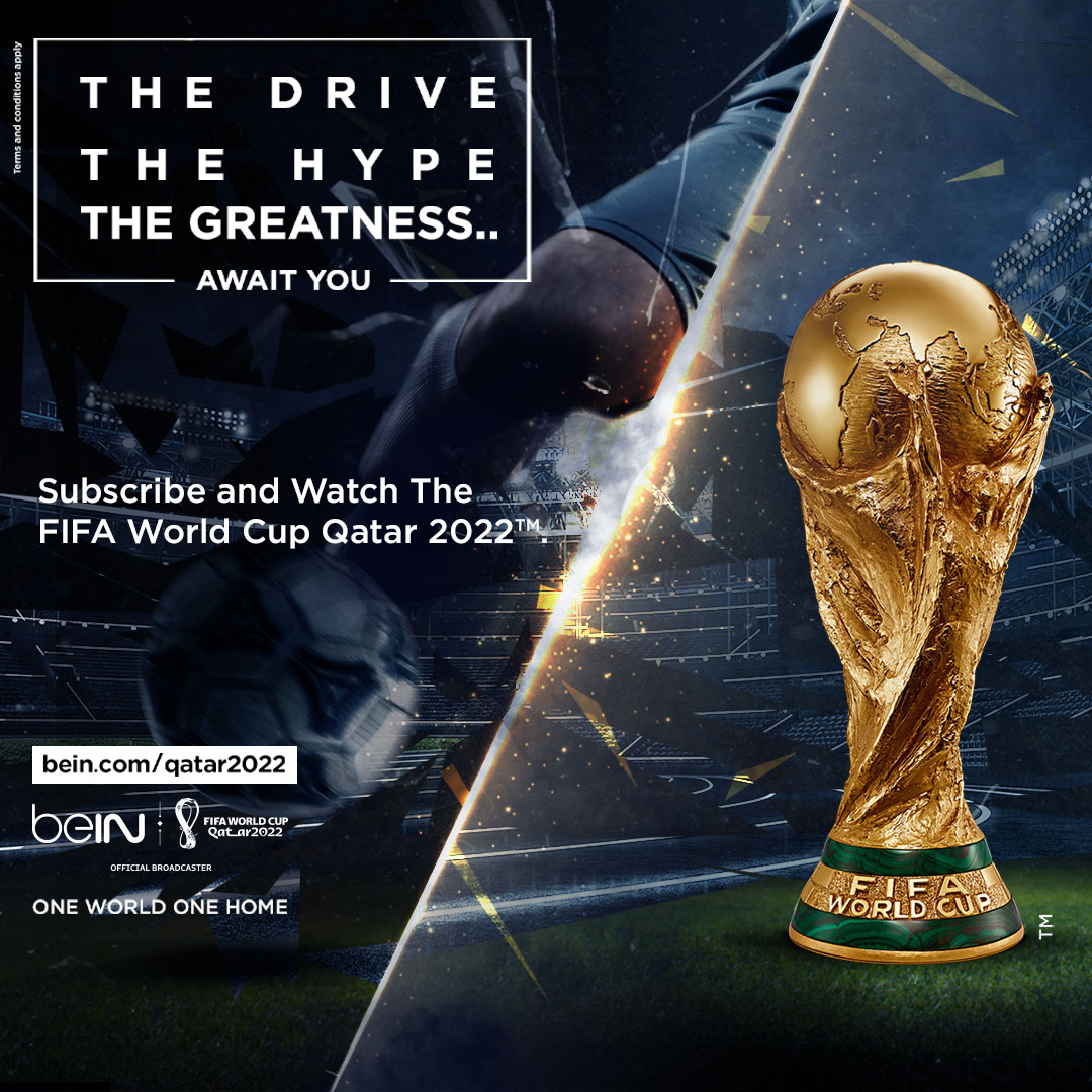 Subscribe and Watch the FIFA World Cup Qatar 2022 exclusively on beIN